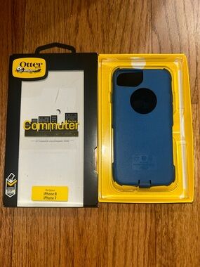 OtterBox Commuter Series Navy Blue iPhone 7/8 Case- Only soft protector